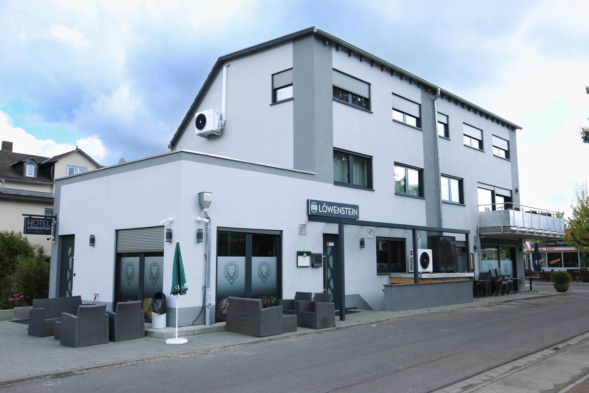 Hotel Loewenstein Lich Exteriör bild